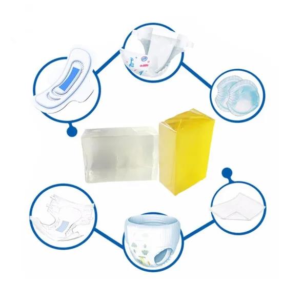 Hot Melt Adhesive Construction Glue Raw Material for Baby Diapers pictures & photos_wps图片